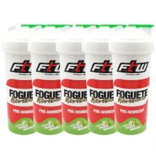 Kit 5X Coqueteleira Foguete N�o Tem R� - 700ml Ma�� Verde - FTW