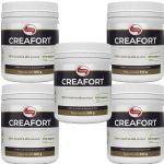 Kit 5X Creafort Creapure Creatina - 300g - Vitafor
