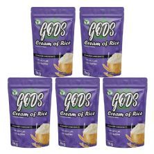 Kit 5X Cream of Rice - 1000g Refil Natural - Canibal