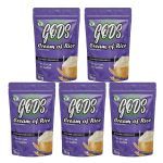 Kit 5X Cream of Rice - 1000g Refil Natural - Canibal