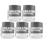 Kit 5X Creatina 100% Pure Pro Series - 100g Natural - Atlhetica Nutrition
