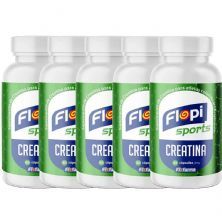Kit 5X Creatina - 60 C�psulas - Flofarma