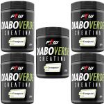 Kit 5X Creatina Diabo Verde Creapure - 200g  - Ftw