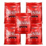Kit 5X Creatina Hardcore Refil - 1000g - IntegralM�dica
