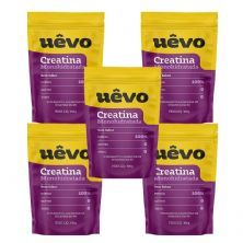 Kit 5X Creatina Monohidratada - 300g Natural - U�vo