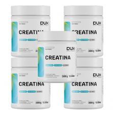 Kit 5X Creatina Monohidratada - 300g Sem Sabor - Dux Nutrition