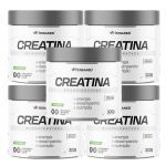 Kit 5X Creatina Monohidratada - 300g Sem Sabor - Herbamed