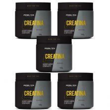 Kit 5X Creatina Monohidratada Pura - 100g - Probi�tica