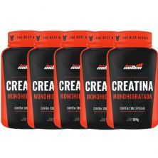 Kit 5X Creatina Monohydrate - 120 C�psulas - New Millen