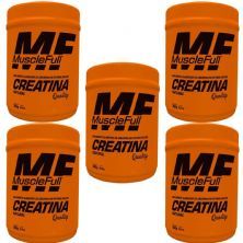 Kit 5X Creatina Quality Price - 300g Natural - MuscleFull