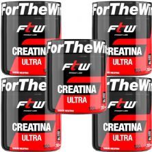 Kit 5X Creatina Ultra - 100g Neutro - FTW