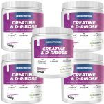 Kit 5X Creatine com D-ribose - 240g Natural - NewNutrition