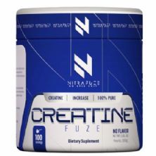 Kit 5X Creatine Fuze - 300g Sem Sabor - NitraFuze*** Data Venc. 30/10/2025