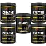 Kit 5X Creatine Monohidratada - 200g Sem Sabor - Universal