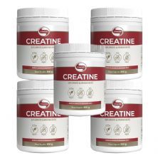 Kit 5X Creatine Monohidratada - 300g - Vitafor