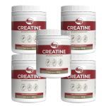 Kit 5X Creatine Monohidratada - 300g - Vitafor
