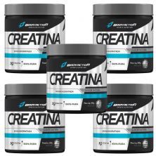 Kit 5X Creatine Monohydrate - 300g - BodyAction
