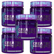 Kit 5X Creatiny Monohydrate - 300g Sem Sabor - Canibal