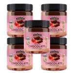 Kit 5X Creme Chocolate com Morango - 450g - Nutr�ssima