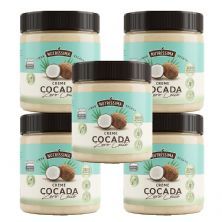 Kit 5X Creme Cocada Zero Leite - 450g Coco - Nutr�ssima