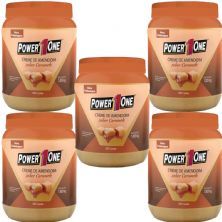 Kit 5X Creme de Amendoim com Caramelo - 1.005g - Power One