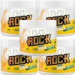 Kit 5X Creme de Amendoim Zero A��car - 500g Leite em P� - Rock Peanut