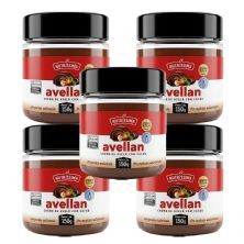 Kit 5X Creme de Avel� Com Cacau - 150g - Nutr�ssima