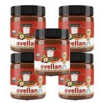 Kit 5X Creme de Avel� Com Cacau - 450g - Nutr�ssima