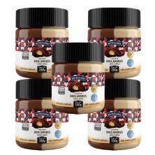 Kit 5X Creme Dois Amores - 150g Leite e Avel� - Nutrissima