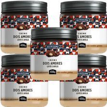 Kit 5X Creme Dois Amores - 450g Leite e Avel� -  Nutrissima