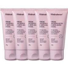 Kit 5X Creme Facial Antipolui��o e  Anti-Aging - 60g - Hidrabene