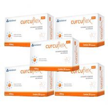 Kit 5X Curcuflex - 30 C�psulas 920mg - Biobalance