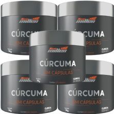 Kit 5X C�rcuma - 120 C�psulas  - New Millen