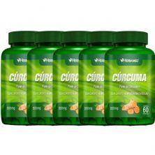 Kit 5X C�rcuma - 60 C�psulas - Herbamed