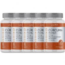 Kit 5X C�rcuma - 60 C�psulas  - Lauton Nutrition
