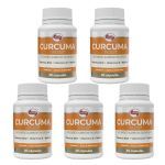 Kit 5X Curcuma Plus - 30 C�psulas Softgel - Vitafor