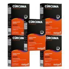 Kit 5X C�rcuma Premium - 30 C�psulas - Katigu�