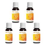 Kit 5X D-Vita Vitamina D3 2000UI - 20ml Laranja - Herbamed