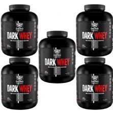Kit 5X Dark Whey Darkness - 2.300g Morango - IntegralM�dica