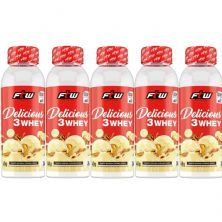 Kit 5X Delicious 3 Whey - 40g Banana Caramelizada - FTW