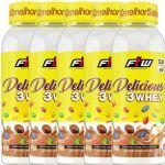 Kit 5X Delicious 3 Whey - 40g Mini Chocolates Sortidos - FTW