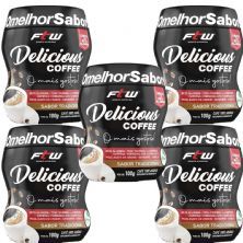 Kit 5X Delicious Coffee - 100g Tradicional - FTW