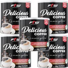 Kit 5X Delicious Coffee - 300g  Tradicional - FTW