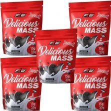 Kit 5X Delicious Mass - 3000g Refil Cookies - FTW