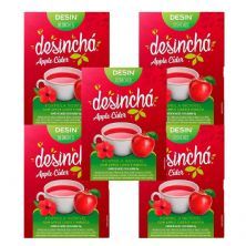 Kit 5X Desin Apple Cider - 10 Sach�s - Desinch�