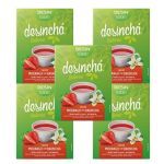 Kit 5X Desinch� Sabores - 10 Sach�s Morango com Baunilha - Desinch�