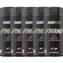 Kit 5X Diabo Thermo Caps - 90 C�psulas - FTW