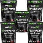 Kit 5X Diabo Verde Blend Protein Mans�o Maromba - 1800g Refil Morango - FTW