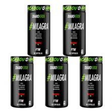 Kit 5X Diabo Verde Milagra - 60 C�psulas - FTW
