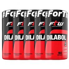 Kit 5X Dilabol - 160 C�psulas - FTW